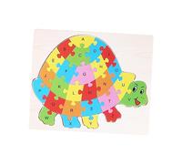 Kisangel 2sets Alphabet Puzzle Board Wooden Jigsaw Toys for Boys and Girls Boy Girl Toys Jumbo Animals
