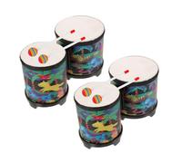Kisangel 2sets Boys and Girls Hand Drums Bongo Drum Toy for Music Education Hand Percussion Instrument for Family Fun Early Learning Rhythm