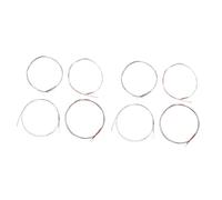 Kisangel 2sets Pipa Strings Full Set Standard Tension Changing Strings for Pipa Easy to Replace Extraordinary Tone and Sound Quality for Practice and Performance 4pcs*2