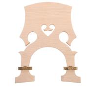 Kisangel 3/4 Adjustable Maple Wood Cello Bridge Low and Tall Options European Style Replacement for Enhanced Performance