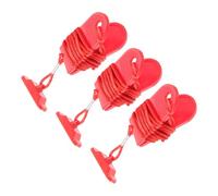 Kisangel 3 Pcs Treadmill Magnet Safety Key Emergency Stop Lock with Abs Material Lightweight Design Compatible Replacement for Running Machines and Home Gym Safety