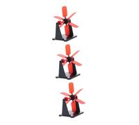 Kisangel 3 Sets DIY Assembly Water Wheel Science Experiment Kit Educational Physics Teaching Aid for Students for Science Projects Engineering Learning
