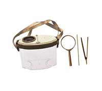 Kisangel 3 Sets Insect Observation Kit with Magnifying Glass Tweezers for Outdoor Exploration Nature Study Activities Safe Bug Catching Tools