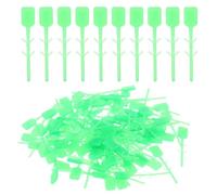 Kisangel 300pcs Fire Extinguisher Pull Pin Seals in Green Plastic for Easy Identification and Preventing Damage or Loss of Accessories, Replacement Safety Seal for Fire Equipment