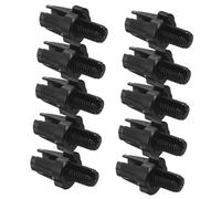 Kisangel 30pcs Black Bicycle Brake Lever Adjustment Screws Lightweight Aluminum Alloy Brake Handle Fastener Bolts for Road Mountain Bikes Compatible with Standard Fit