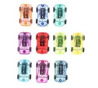 Kisangel 30pcs Mini Pull Back Car Toys Plastic Car Toys for Boys and Girls No Battery Required for Boy Girl Random Color