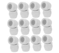 Kisangel 30pcs Miniature Dollhouse Pots Realistic Mini Flower Pot Figurines for DIY Garden Decor Tiny Planters for Succulent Crafts and Micro Landscape Accessories