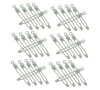 Kisangel 30pcs Reusable Silicone Cable Ties Cord Organizer for Earphones Phone Chargers Computer Cords with Hanging Flexible Wire Straps for Home Office Kitchen Cable Management