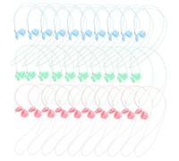 Kisangel 30pcs Teeth Box Boy Girl's Teething Memorial Box Tooth Commemorative for First Lost Storage Plastic Keepsake for Boys and Girls Collection and Souvenir Keeping at Home School