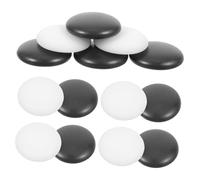 Kisangel 360pcs Go Chess Pieces Resin Board Game Accessories Educational Playthings for Home and School with Smooth Surface and Scratch-resistant Texture