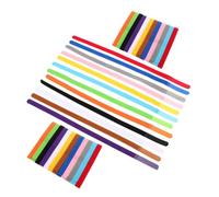 Kisangel 36pcs Newborn Puppies Collars Baby Kitten Collar Adjustable Colorful Nylon Soft Fabric Identification Bands Quick Emergency Recognition Lasting Variety for Daily Use