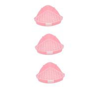 Kisangel 3pcs Box Guinea Pig Litter Tray Rabbit Litter Box Leakproof Pet Toilet Easy Wash Compact Design for Small Animals