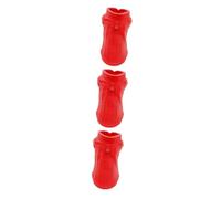 Kisangel 3pcs Cozy Winter Dog Vest Padded Pet Jacket Waterproof and Windproof Metal Ring for Traction Rope Dog Costume
