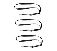 Kisangel 3pcs Dog Obedience Training Whistle Sound for Dog Whistle Strap Stop Barking Training Kits for