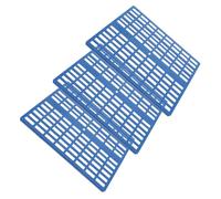 Kisangel 3pcs Durable Plastic Rabbit Cage Mat Versatile Foot Resting Pads for Small Animals Design Urine-drainage Safe Sturdy for Long-term Use