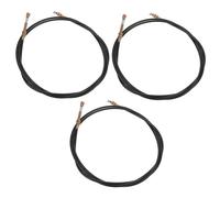 Kisangel 3pcs Electric Bicycle Shifter Cable Alloy High Low Speed Gear Shift Line for Electric Tricycle Scooter Motorcycle Transmission with Motorized Screw-Type Design