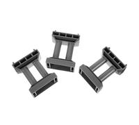 Kisangel 3pcs Grey Decorative Train Bridge Pier for Model Railway Accessories Lightweight Pretend Supports for Building Train Track Bridges Enhances Hands Play and Scene Construction