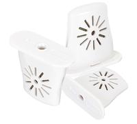 Kisangel 3pcs Portable Ukulele Humidifier Plastic Sound Hole Moisture Tool to Prevent Cracking Essential for Soprano Ukulele Maintenance and Acoustic Guitar Care