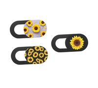 Kisangel 3pcs Privacy Camera Cover for Laptop Tablet Webcam Lens Anti-peeping Anti-hacking Protection with Adhesive and Movable Slider for Security