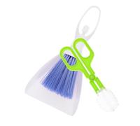 Kisangel 3pcs Reptile Cleaning Tools Set Clip Mini Broom Small Scoop Dustpan for Hamster Rabbit Small Pet Waste