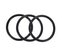 Kisangel 3Pcs Rubber Sound Bowl Pad for Crystal and Buddhist Bowls, Suitable for Buddhism and Artists, Sturdy Non-Slip Vibration Dampening Accessory
