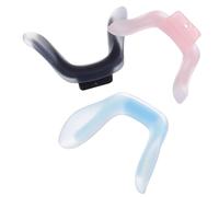 Kisangel 3Pcs Silicone Nose Pads for Eyeglasses Slip Soft Bridge Replacement Nose Pads for Glasses Durable Skin Friendly Nasal Bridge Supports for Sunglasses and Spectacle Frames