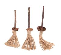 Kisangel 3Pcs Silvervine Chew Sticks for Cats Molar Cleaning and Teeth Care Durable and Bite Resistant Promotes Oral Health and Gastrointestinal Mobility Fun Natural Catnip Playtime