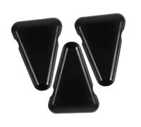 Kisangel 3pcs Triangle Tuning Fork Base Silicone Protective Holder for Tuning Forks Instrument Part Prevents Slipping during Meditation