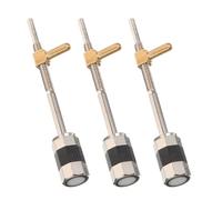 Kisangel 3pcs Violin Bow Frog Screw Replacement Metal Bow Screws for Violinist Violin Repair Parts