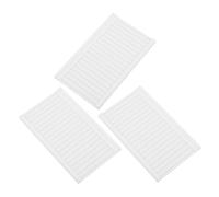 Kisangel 3Pcs Wainscoting for Dollhouses Realistic Wall Paneling Essential House Accessories Fit for Various Models Enhance Creative Playtime and Family