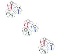 Kisangel 3sets Bird Fly Train Kit Parrot Training Leash Pet Bird Harness Leash Elastic Rope 3pcs*3