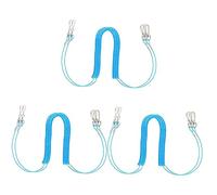 Kisangel 3sets Portable Bird Harness Parrot Leash Bird Fly Train Leash Accessories Harness 2pcs*3