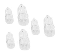 Kisangel 3sets Sustainable 350ml Pet Water Bottle Leakproof Design for Automatic Feeder Perfect for Home and Outdoor Use by Hamsters Rabbits Parrots 2pcs*3