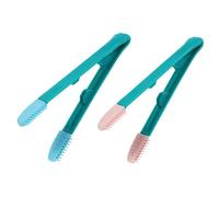 Kisangel 3sets Tear Stain Removal Brush for Cats Kitten Hair Comb Portable Cleaning Tool Brush Pet 2pcs*3