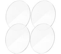 Kisangel 4 Pcs Tempered Glass Screen Protectors for Watch 3, Full Coverage Anti-scratch Watch Face Covers Compatible with Smartwatches, Sturdy Screen Protection for Outdoor and Daily Use
