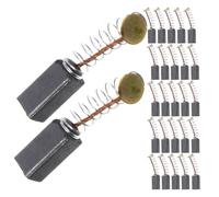 Kisangel 40pcs 5mmx5mmx11mm Electric Motor Carbon Brushes Replacement Brush for Power Tools Grinder Drills Cutting Machines Repair Kit for Electrical Motor Maintenance