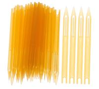 Kisangel 40pcs Fishing Net Weaving Shuttles Lightweight Fish Net Repairing Tools for Anglers Portable Practical Kit in Random Colors Random Color