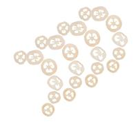 Kisangel 40pcs Natural Loofah Chew for Small Pets Safe Additive Dental Treats for Hamsters Rabbits Guinea Pigs Chinchillas Promotes Healthy Teeth Gums Natural Chewing Behavior