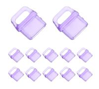 Kisangel 40pcs Purple Type-c Dust Plugs, Pvc Material, Wide Compatibility with Usbc Devices and Tablets, Easy to Use Mobile Phone Charging Port Protector for Everyday Use
