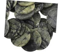 Kisangel 40pcs Skipping Rocks Competitive Skipping Stones Game for Lakes Rivers Pools Outdoor Water for Family Friends Fun Enhances Hand-eye Coordination and Motor Skills