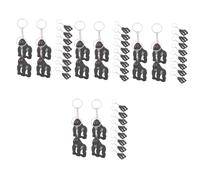 Kisangel 48 pcs Gorilla Pendant Keyring Lightweight Cartoon Keychain Accessories for Keys Bags Backpacks Versatile Hanging Ornaments for Party Gifts