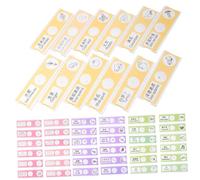 Kisangel 48 pcs Prepared Microscope Slides with Specimens for Microbiology Education Lightweight Plastic Slides for Adults Compact and Easy to Use Biology Science Gift