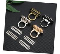 Kisangel 4PCS Alloy Mortise Locks for Suitcases Lightweight Die Casting Lock Clutch for DIY Bag Accessories Easy to Install Replacement