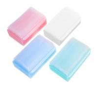 Kisangel 4pcs Baby Sensory Brush: Reusable Kids Sensory Bath Sponge - Double-Sided Soft Gentle Scrubber Brush - Small Skin Care Sponges for Child Shower