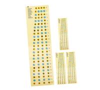 Kisangel 4pcs Bass Fretboard Notes Stickers for String Bass Guitar Easy to Remove Decals for Beginners Lightweight and Portable Scale Markers to Enhance Playing Skills
