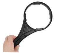 Kisangel 4pcs Black Reverse Osmosis Filter Canister Wrench Tool Water Filter Housing Spanners for Home Purifier Cartridge Replacement