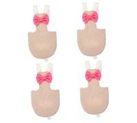 Kisangel 4pcs Breathable Bird Flight Suit Reusable Parrot Nappies Washable Pet Bird Diaper