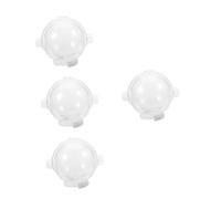 Kisangel 4pcs Cat Helmet Alternative for Grooming Decorative Bubble Cat Headwear Abs Material Safe for