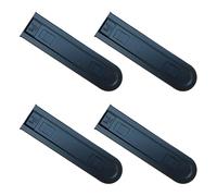 Kisangel 4pcs Chainsaw Guide Bar Scabbard Guard Protective Cover Made of Sturdy Pe Material Noise Reduction and Quick Installation for Outdoor Logging Use