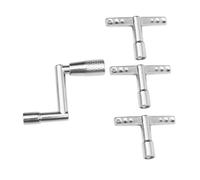 Kisangel 4pcs Fast Loading Drum Key Type Z Type Hand Drummer Wrench for Easy Drumhead Changes Durable Construction for Quick Tuning and Replacement